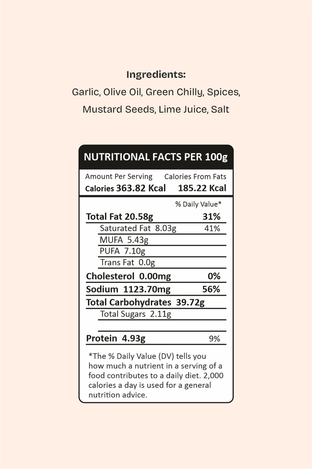 Garlic Chilly Pickle