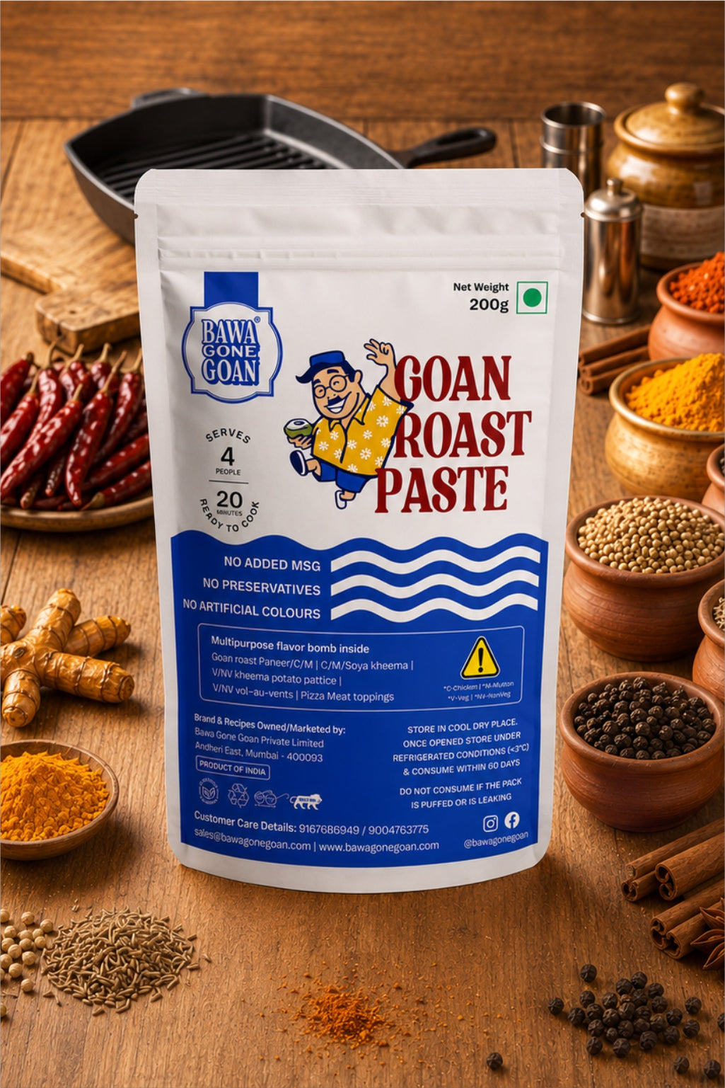 Goan Roast Marination Paste