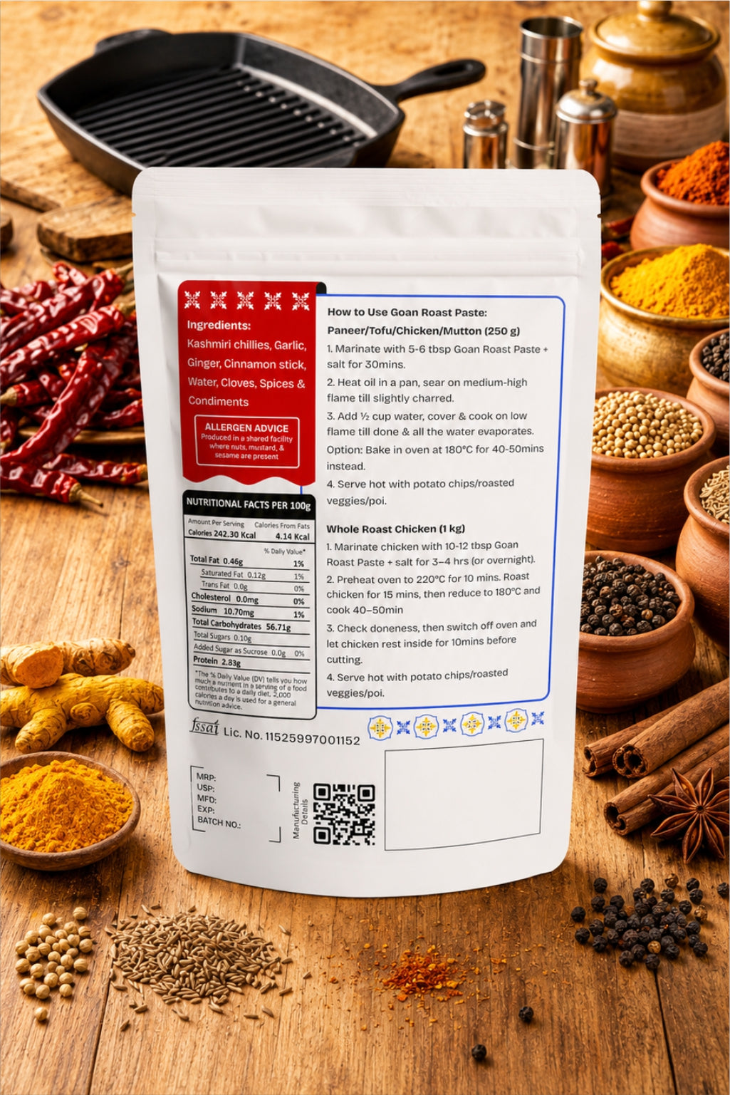 Goan Roast Marination Paste